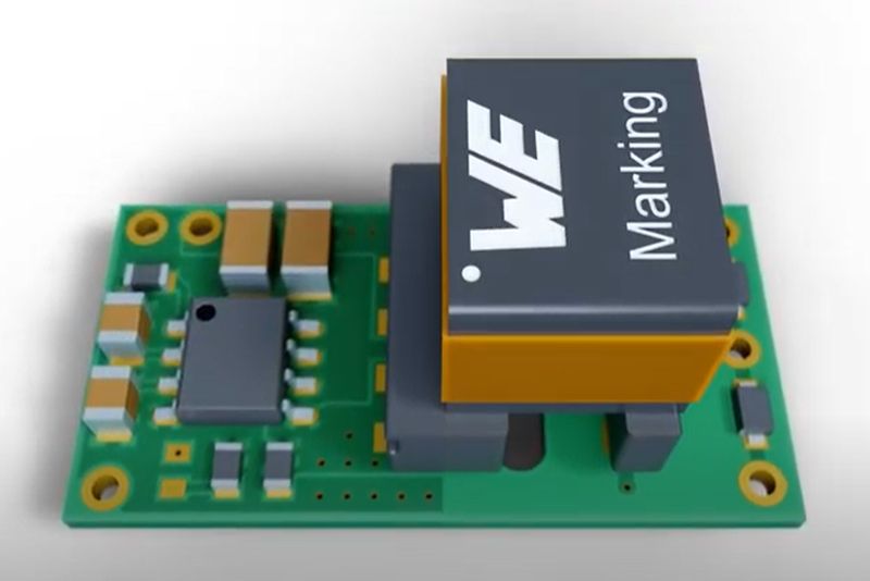 WE-AGDT - SMT трансформатори за SiC-MOSFET гейт драйвери