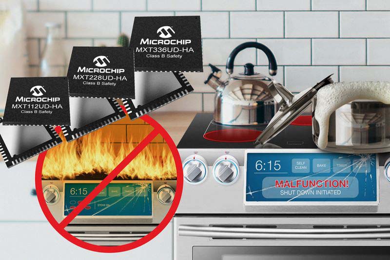 Microchip представи сертифицирани за безопасност контролери за сензорни екрани Microchip представи сертифицирани за безопасност контролери за сензорни екрани