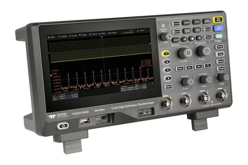 Многофункционални осцилоскопи T3DSO700HD на Teledyne Многофункционални осцилоскопи T3DSO700HD на Teledyne